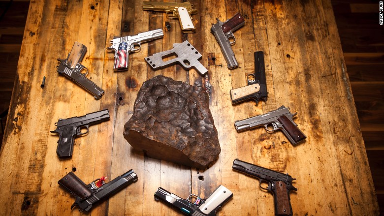 Firearm company to make $1 million pistols from 4.5 billion year old meteorite