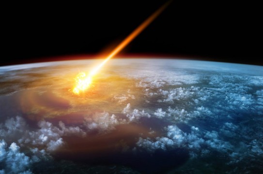 Meteorite-Earth-Atmosphere-Space